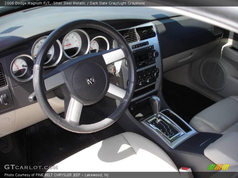 Silver Steel Metallic / Dark Slate Gray/Light Graystone 2006 Dodge Magnum R/T