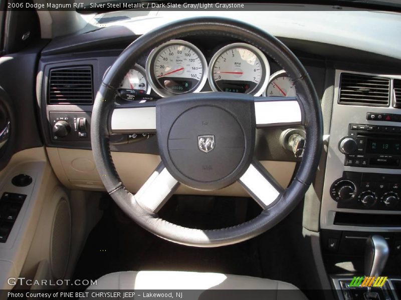 Silver Steel Metallic / Dark Slate Gray/Light Graystone 2006 Dodge Magnum R/T