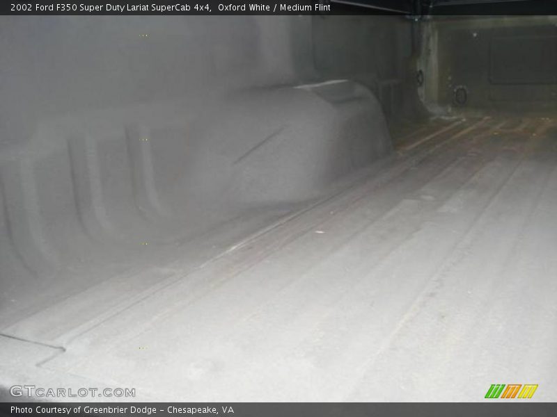 Oxford White / Medium Flint 2002 Ford F350 Super Duty Lariat SuperCab 4x4