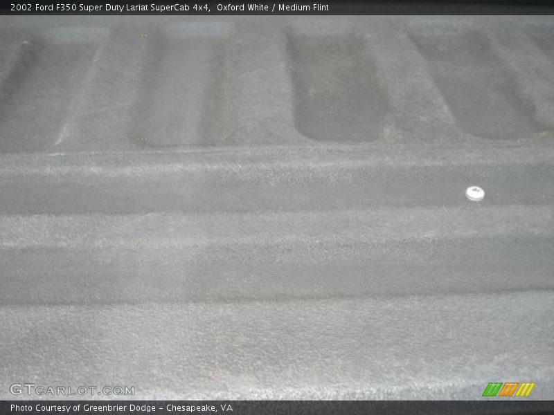 Oxford White / Medium Flint 2002 Ford F350 Super Duty Lariat SuperCab 4x4