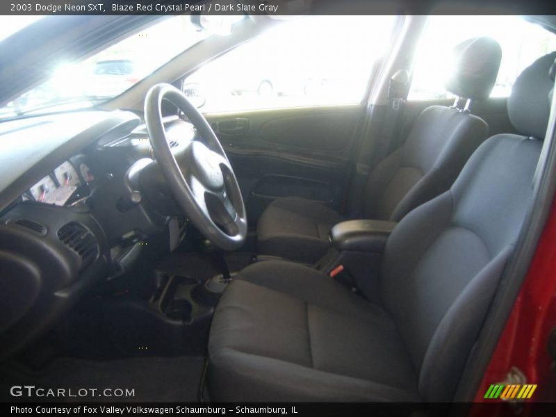 Blaze Red Crystal Pearl / Dark Slate Gray 2003 Dodge Neon SXT