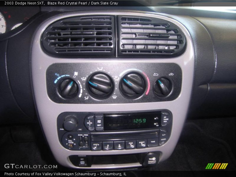 Blaze Red Crystal Pearl / Dark Slate Gray 2003 Dodge Neon SXT