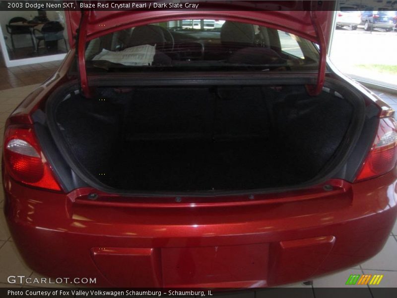 Blaze Red Crystal Pearl / Dark Slate Gray 2003 Dodge Neon SXT