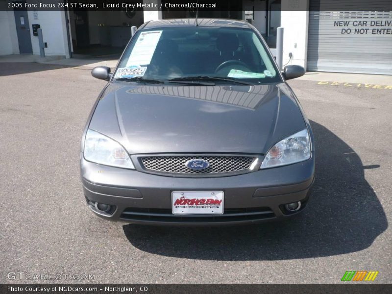 Liquid Grey Metallic / Charcoal/Charcoal 2005 Ford Focus ZX4 ST Sedan