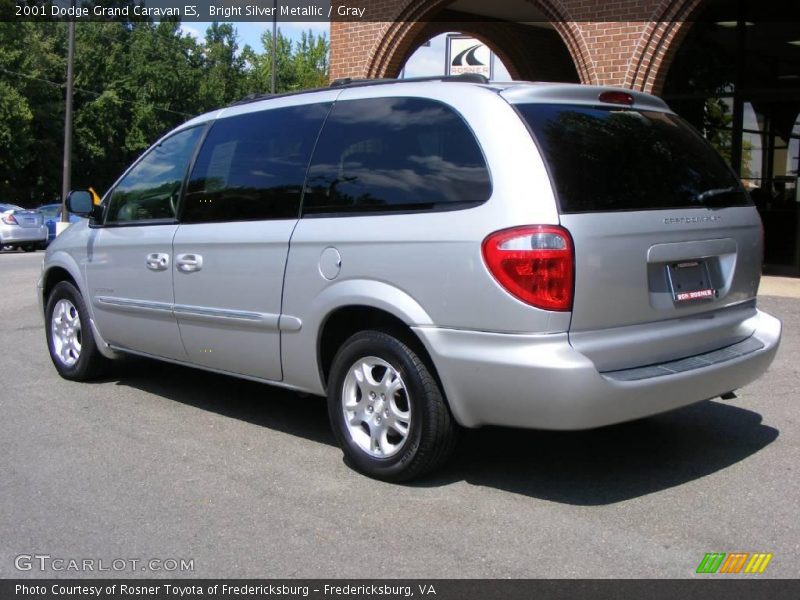 Bright Silver Metallic / Gray 2001 Dodge Grand Caravan ES