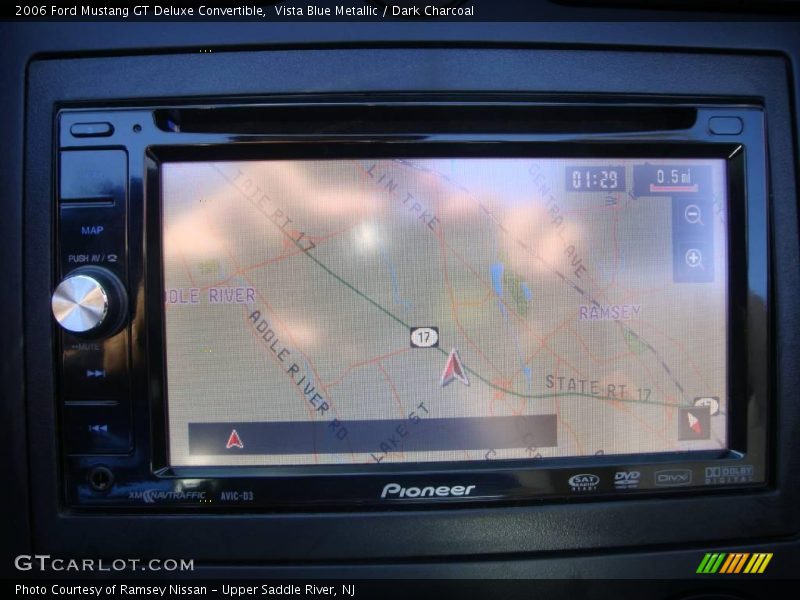 Navigation of 2006 Mustang GT Deluxe Convertible