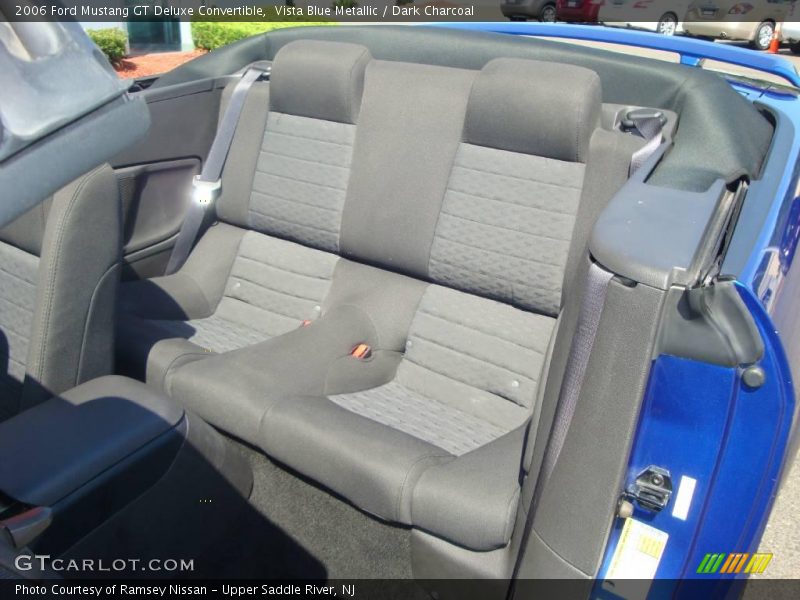 Vista Blue Metallic / Dark Charcoal 2006 Ford Mustang GT Deluxe Convertible