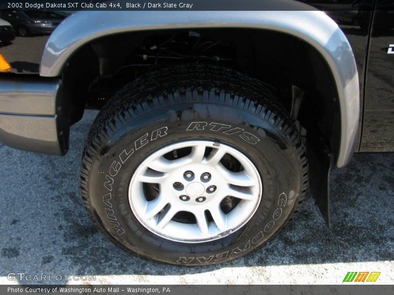 Black / Dark Slate Gray 2002 Dodge Dakota SXT Club Cab 4x4