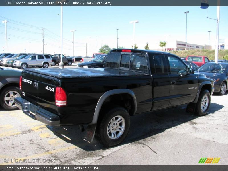 Black / Dark Slate Gray 2002 Dodge Dakota SXT Club Cab 4x4