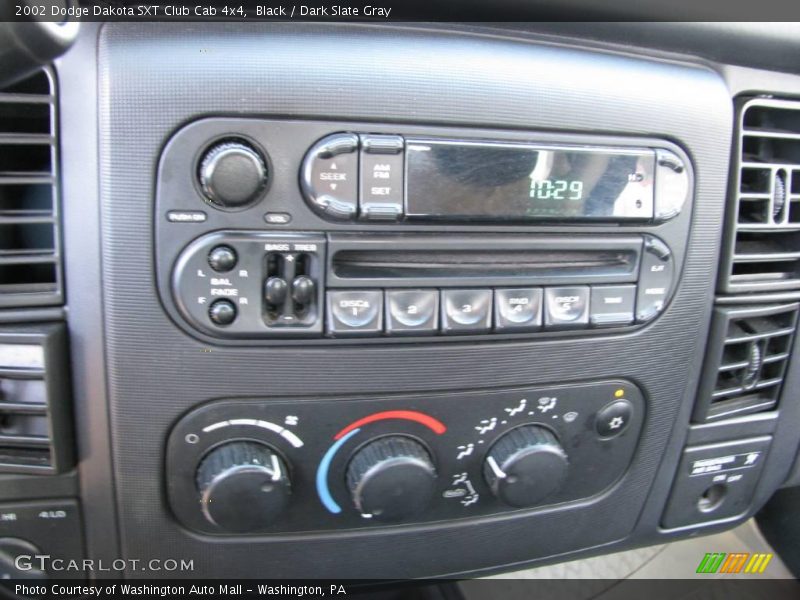 Black / Dark Slate Gray 2002 Dodge Dakota SXT Club Cab 4x4