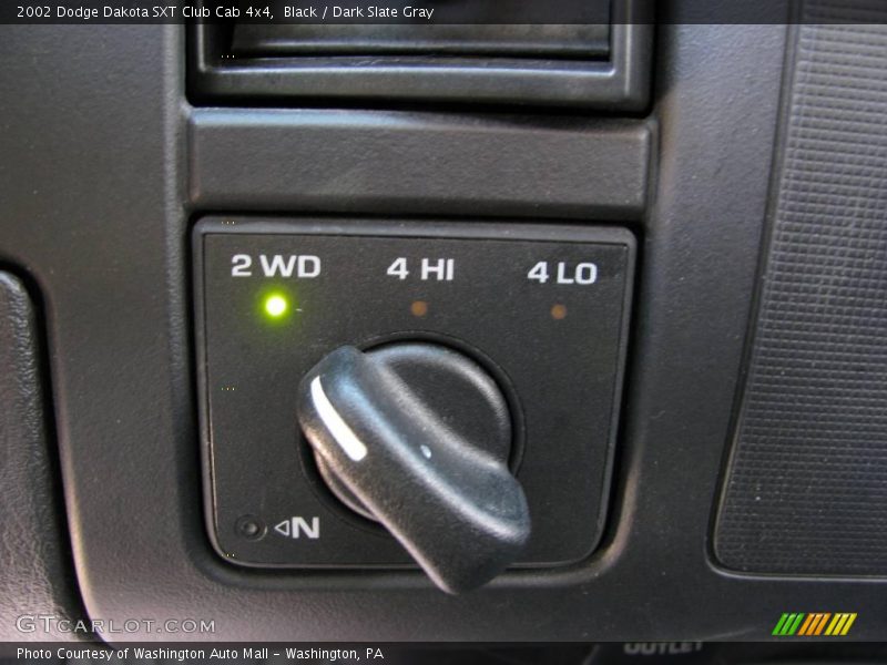 Black / Dark Slate Gray 2002 Dodge Dakota SXT Club Cab 4x4