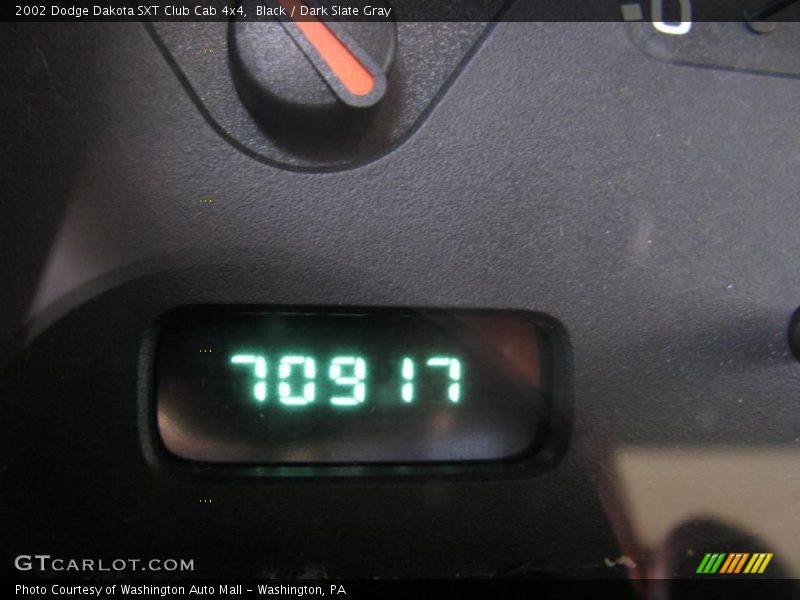 Black / Dark Slate Gray 2002 Dodge Dakota SXT Club Cab 4x4