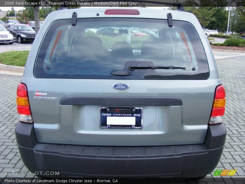 Titanium Green Metallic / Medium/Dark Flint Grey 2005 Ford Escape XLS