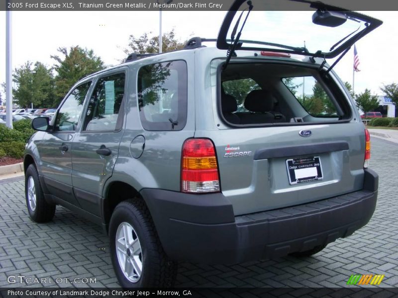 Titanium Green Metallic / Medium/Dark Flint Grey 2005 Ford Escape XLS