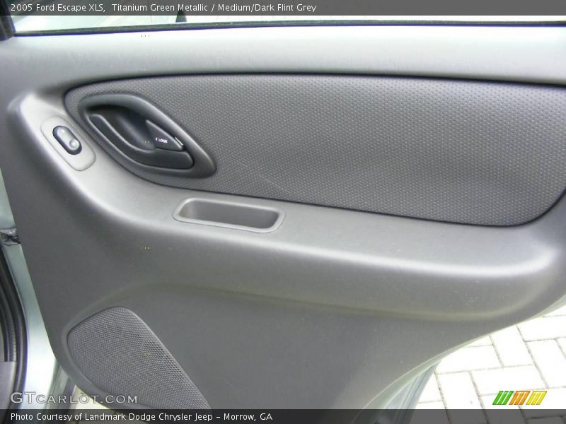 Titanium Green Metallic / Medium/Dark Flint Grey 2005 Ford Escape XLS