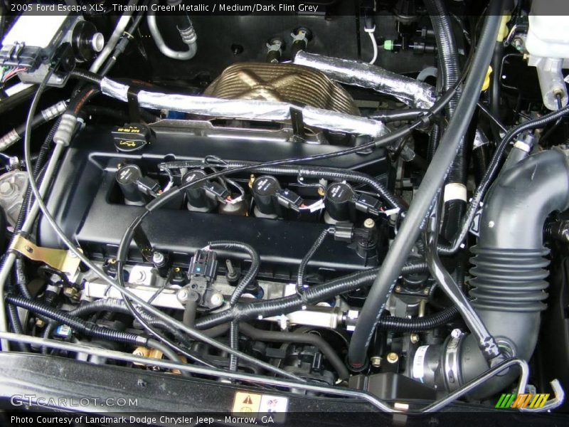 Titanium Green Metallic / Medium/Dark Flint Grey 2005 Ford Escape XLS
