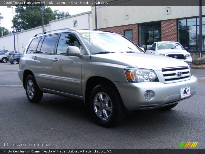 Millenium Silver Metallic / Ash Gray 2006 Toyota Highlander V6 4WD