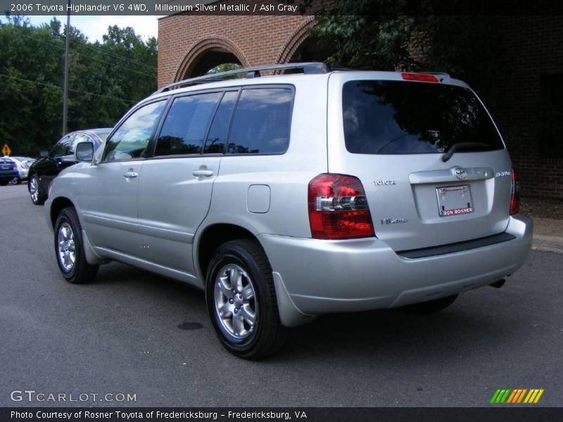 Millenium Silver Metallic / Ash Gray 2006 Toyota Highlander V6 4WD