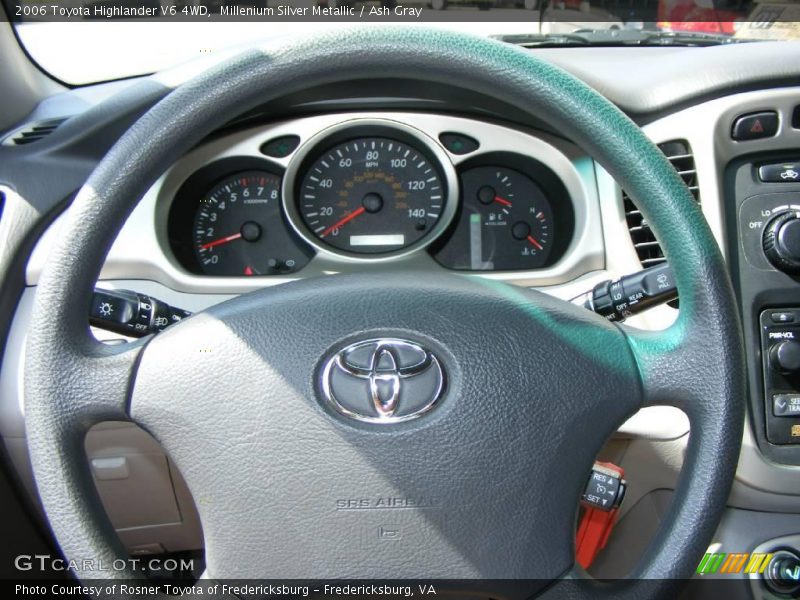 Millenium Silver Metallic / Ash Gray 2006 Toyota Highlander V6 4WD
