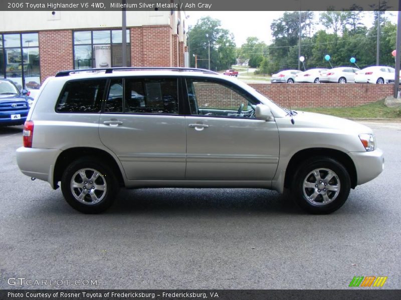 Millenium Silver Metallic / Ash Gray 2006 Toyota Highlander V6 4WD