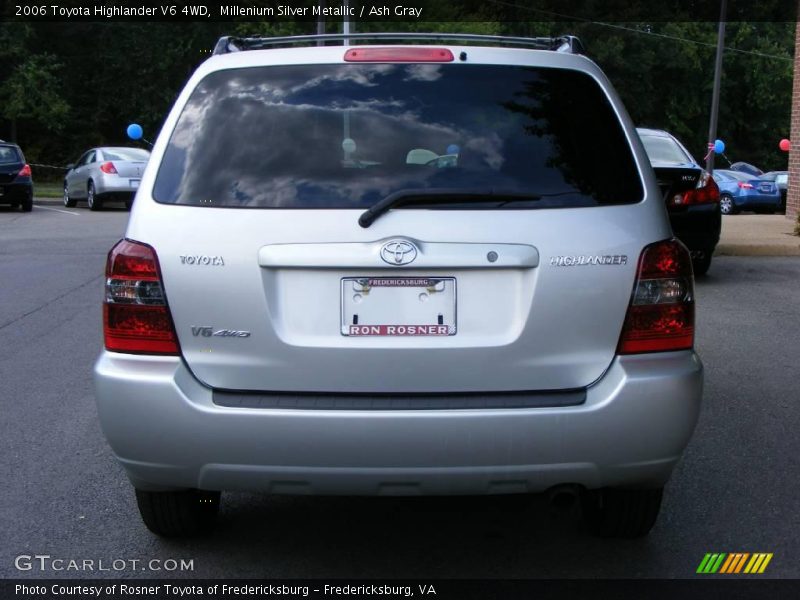 Millenium Silver Metallic / Ash Gray 2006 Toyota Highlander V6 4WD
