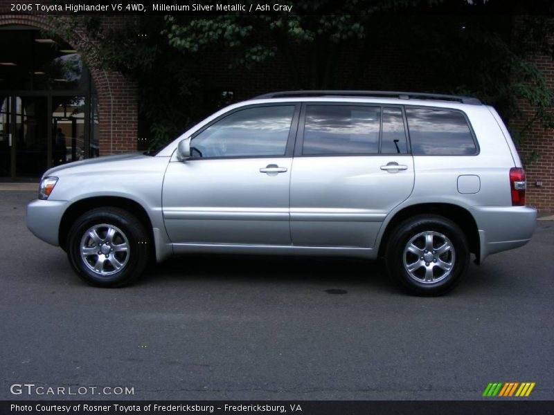 Millenium Silver Metallic / Ash Gray 2006 Toyota Highlander V6 4WD