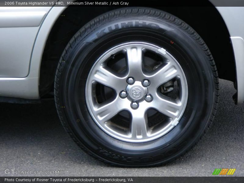 Millenium Silver Metallic / Ash Gray 2006 Toyota Highlander V6 4WD