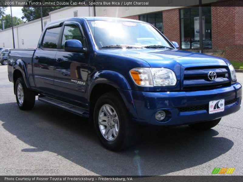 Spectra Blue Mica / Light Charcoal 2006 Toyota Tundra Limited Double Cab 4x4