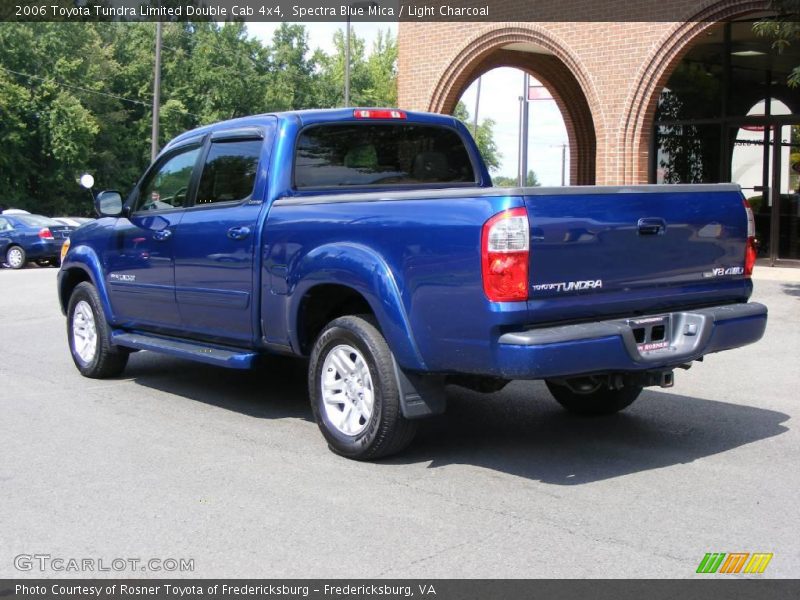 Spectra Blue Mica / Light Charcoal 2006 Toyota Tundra Limited Double Cab 4x4