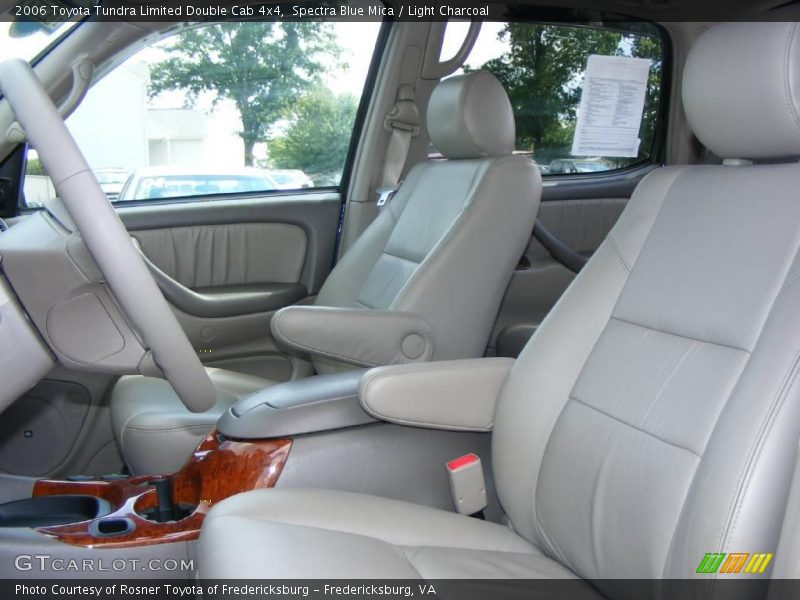 Spectra Blue Mica / Light Charcoal 2006 Toyota Tundra Limited Double Cab 4x4