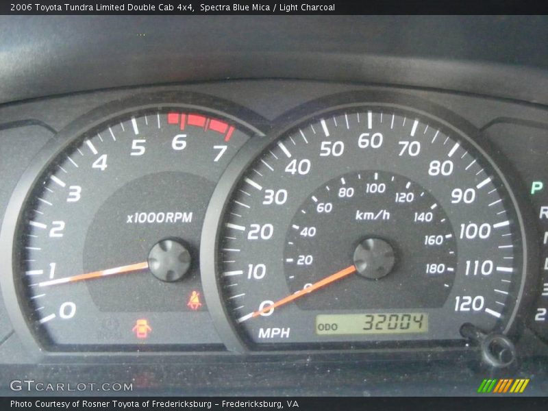 Spectra Blue Mica / Light Charcoal 2006 Toyota Tundra Limited Double Cab 4x4