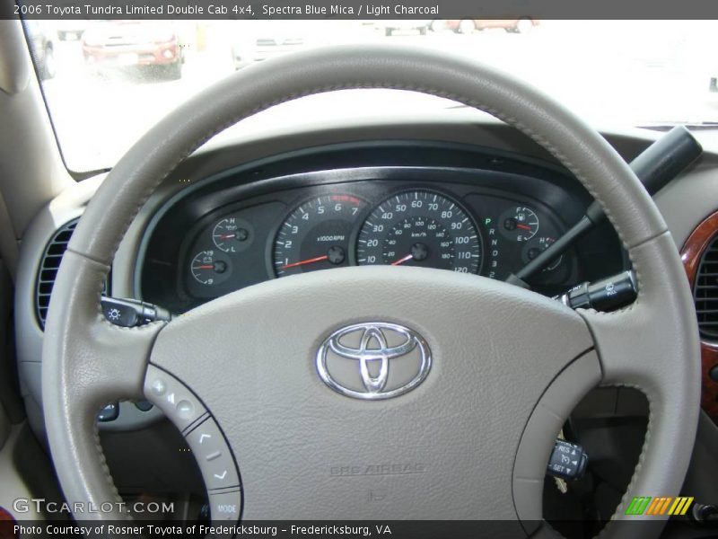 Spectra Blue Mica / Light Charcoal 2006 Toyota Tundra Limited Double Cab 4x4