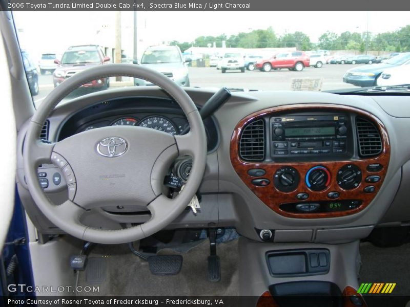 Spectra Blue Mica / Light Charcoal 2006 Toyota Tundra Limited Double Cab 4x4