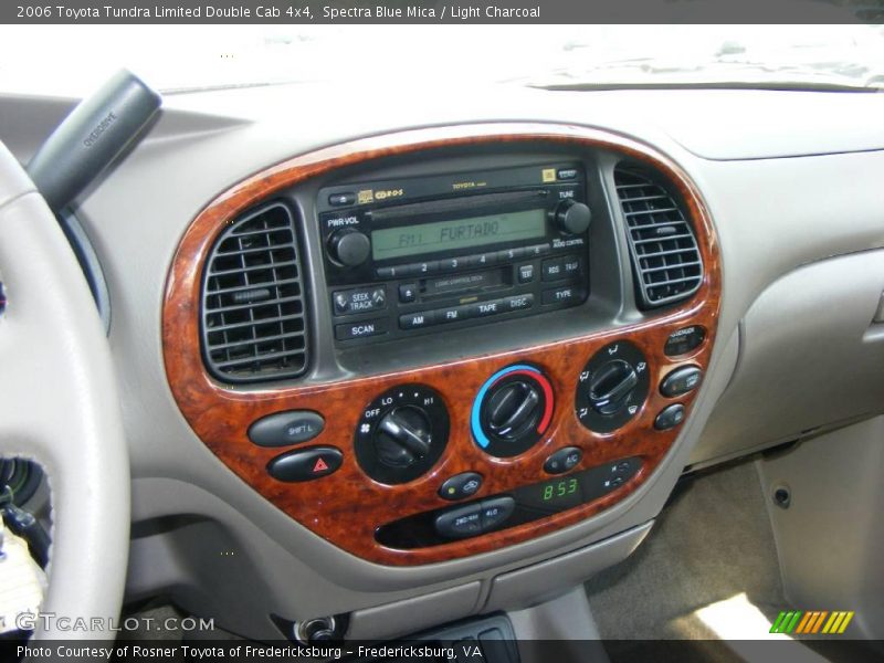 Spectra Blue Mica / Light Charcoal 2006 Toyota Tundra Limited Double Cab 4x4