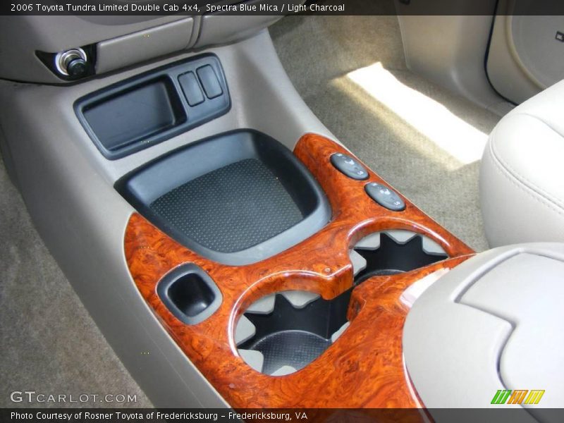 Spectra Blue Mica / Light Charcoal 2006 Toyota Tundra Limited Double Cab 4x4