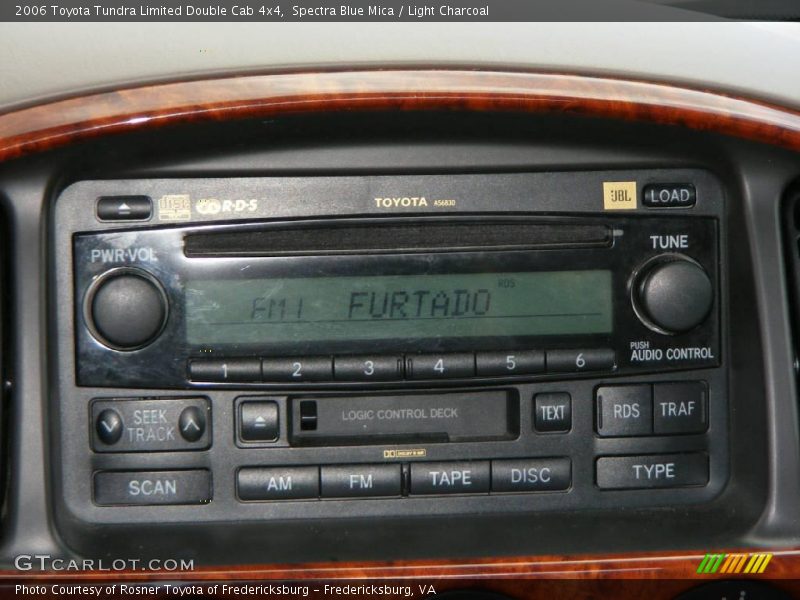 Spectra Blue Mica / Light Charcoal 2006 Toyota Tundra Limited Double Cab 4x4