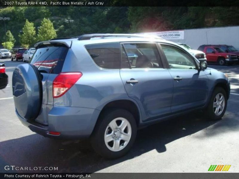 Pacific Blue Metallic / Ash Gray 2007 Toyota RAV4 4WD