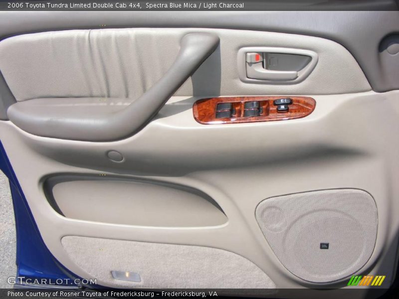 Spectra Blue Mica / Light Charcoal 2006 Toyota Tundra Limited Double Cab 4x4