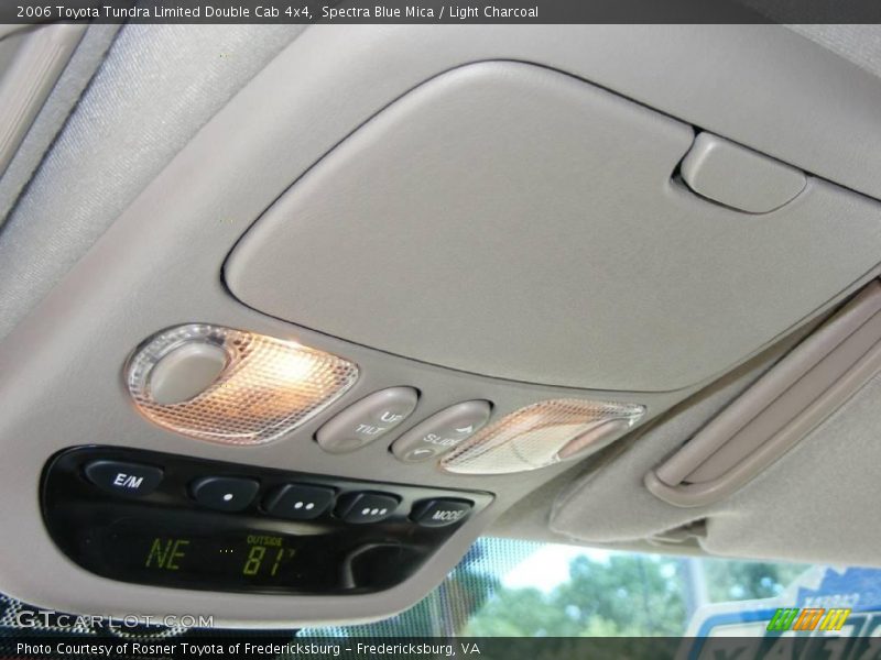 Spectra Blue Mica / Light Charcoal 2006 Toyota Tundra Limited Double Cab 4x4