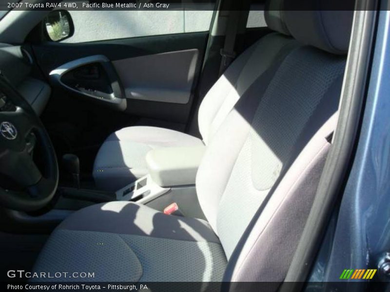 Pacific Blue Metallic / Ash Gray 2007 Toyota RAV4 4WD