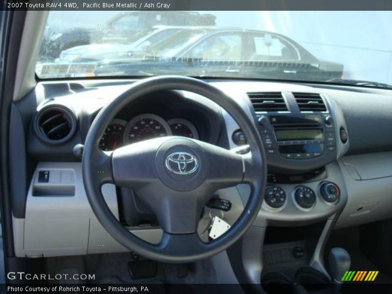 Pacific Blue Metallic / Ash Gray 2007 Toyota RAV4 4WD