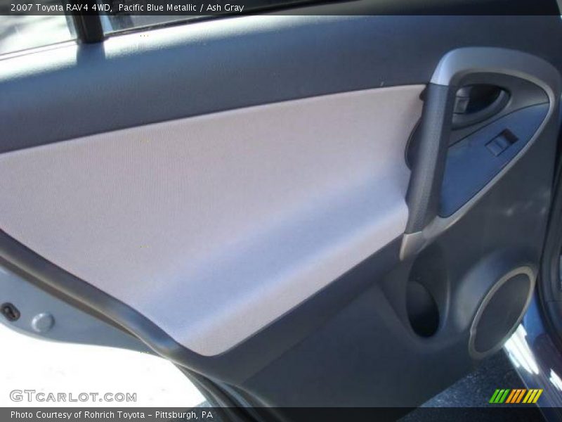 Pacific Blue Metallic / Ash Gray 2007 Toyota RAV4 4WD
