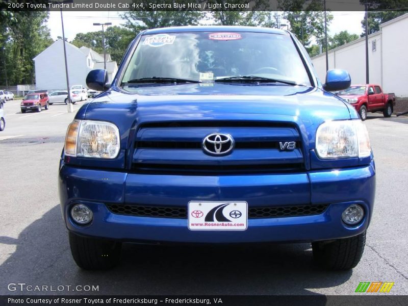 Spectra Blue Mica / Light Charcoal 2006 Toyota Tundra Limited Double Cab 4x4