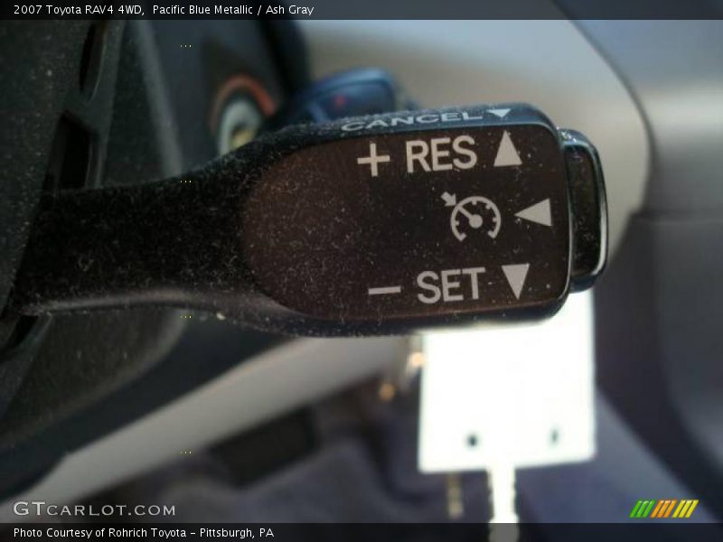 Pacific Blue Metallic / Ash Gray 2007 Toyota RAV4 4WD