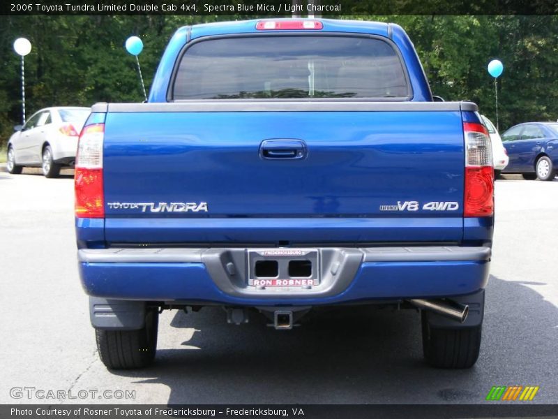 Spectra Blue Mica / Light Charcoal 2006 Toyota Tundra Limited Double Cab 4x4