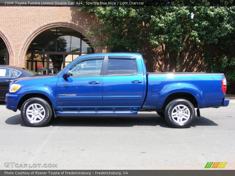 Spectra Blue Mica / Light Charcoal 2006 Toyota Tundra Limited Double Cab 4x4