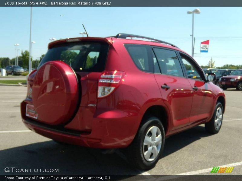 Barcelona Red Metallic / Ash Gray 2009 Toyota RAV4 4WD