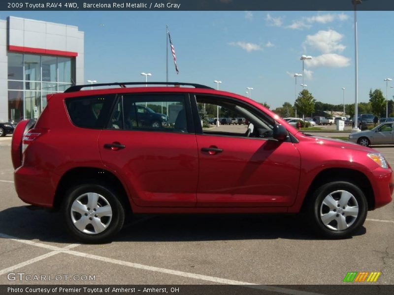 Barcelona Red Metallic / Ash Gray 2009 Toyota RAV4 4WD