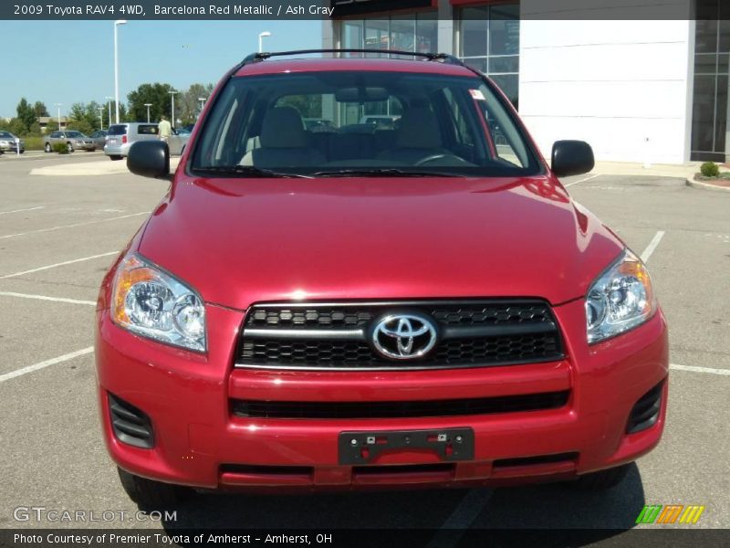 Barcelona Red Metallic / Ash Gray 2009 Toyota RAV4 4WD