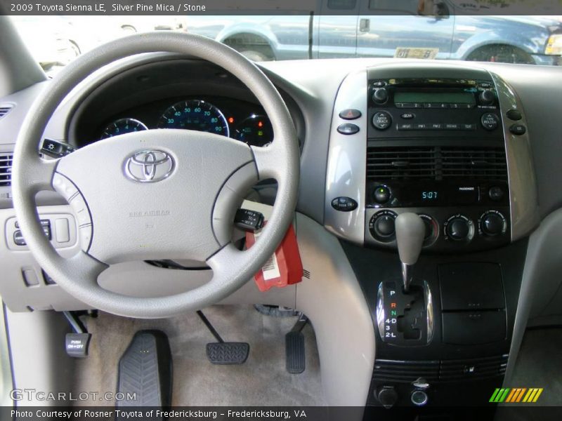 Silver Pine Mica / Stone 2009 Toyota Sienna LE